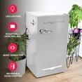 thumbnail image 4 of Frigidaire 3.2 Cu. ft. Retro Compact Refrigerator with Side Bottle Opener EFR376, Moonbeam, 4 of 14