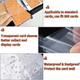 thumbnail image 4 of Carpeta para cartas HVECT de 9 bolsillos, capacidad para 900 cartas, impermeable, 4 of 7