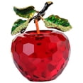 thumbnail image 1 of Decorative Apple Crystal Apple Adornment Desktop Apple Decor Crystal Craft, 1 of 1
