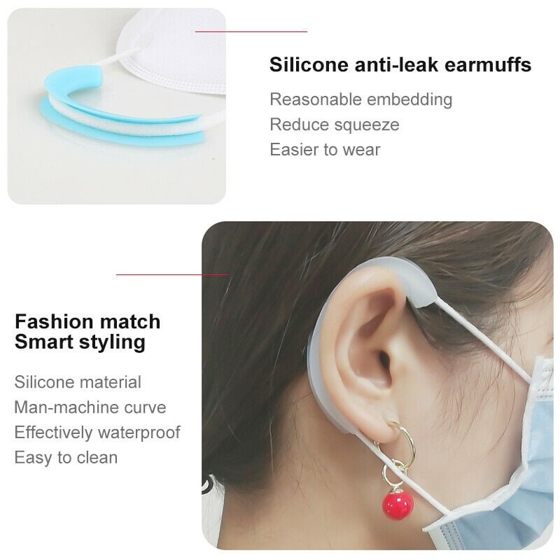 Adjustable Face Mask Ear Hook Ear Strap Extension Mask Fixing Buckle