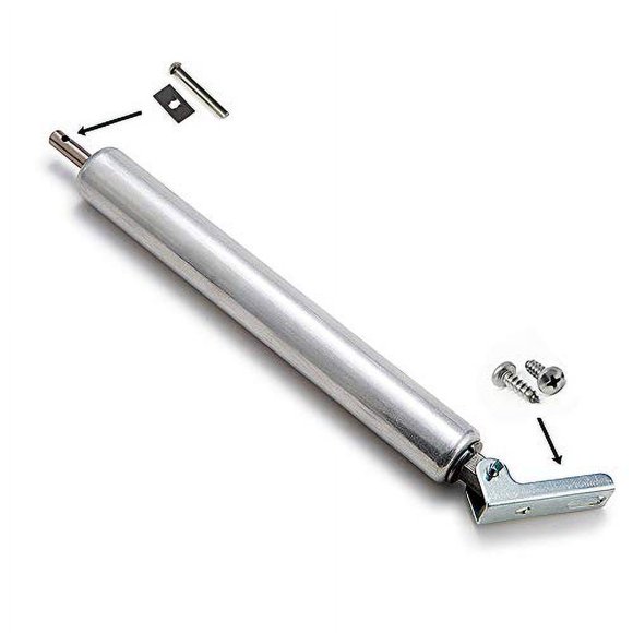 Bouée de Porte de Buanderie. Pompe à piston Hydraulique Rétractée de 8 Pouces avec Support et Pièces à Chape pour Portes d'Admission de Déchets à Charnière Latérale et Inférieure.