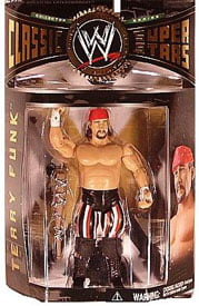 Terry Funk Signed WWE Classic Superstars Figure PSA/DNA COA Chainsaw Charlie WWF 