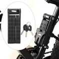 thumbnail image 2 of LAFGUR Bike Lock, Alloy Steel Foldable Bike Lock, For Motorcycle Scooter, 2 of 8