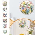thumbnail image 6 of Hummingbird Pearl Art Kit DIY Suncatcher Hanging Ornament Pearl Painting Craft Set for Adults Holiday Wall Decor Handmade Gift for Christmas Craft Lovers Mom Friends,A, 6 of 8