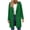 #03_Green, variant on Women Winter Coat Single-Breasted Hood Peacoat Shawl Collar Coat Wool Blend Trench Coats Mid Length Coat Thicken Pea Coat Open Front Jacket Trendy Clothing(Red,S)