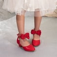 thumbnail image 3 of Fozruso Girls Pumps Shoes,Sizes 3 Big Kid,Girls Summer Dress Shoes With Adjustable Bow Straps Lightweight Party Shoes, 3 of 7
