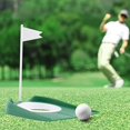 thumbnail image 2 of Golf Putting Cups and Flag Putt Training Hole Golf Training Aids for Kid Golf Putting Practice Cup with Flag Training Aids for Indoor Outdoor Practice, 2 of 9