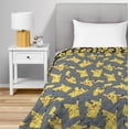 thumbnail image 2 of Pokemon Pika Pose Quilted Blanket 60x90 inches, 2 of 4