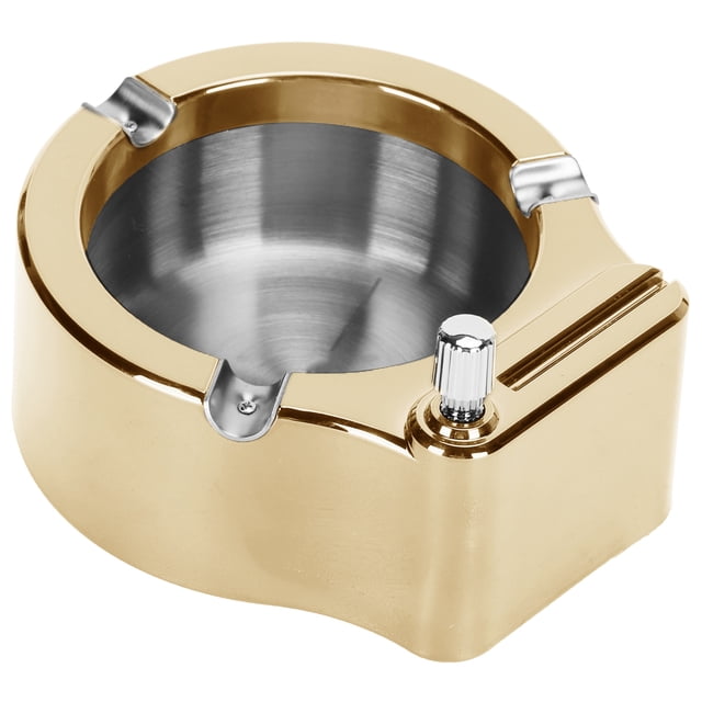 Smoking Ashtray, Fashionable Wear Resisitant Anti-Oxidation Ash Container Ashtray, For Home Office