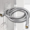thumbnail image 2 of Stainless Steel Thickened Shower Hose 3 Meter G1/2 Bathroom Handheld Connection Tube Sprayer Hose NEW, 2 of 4