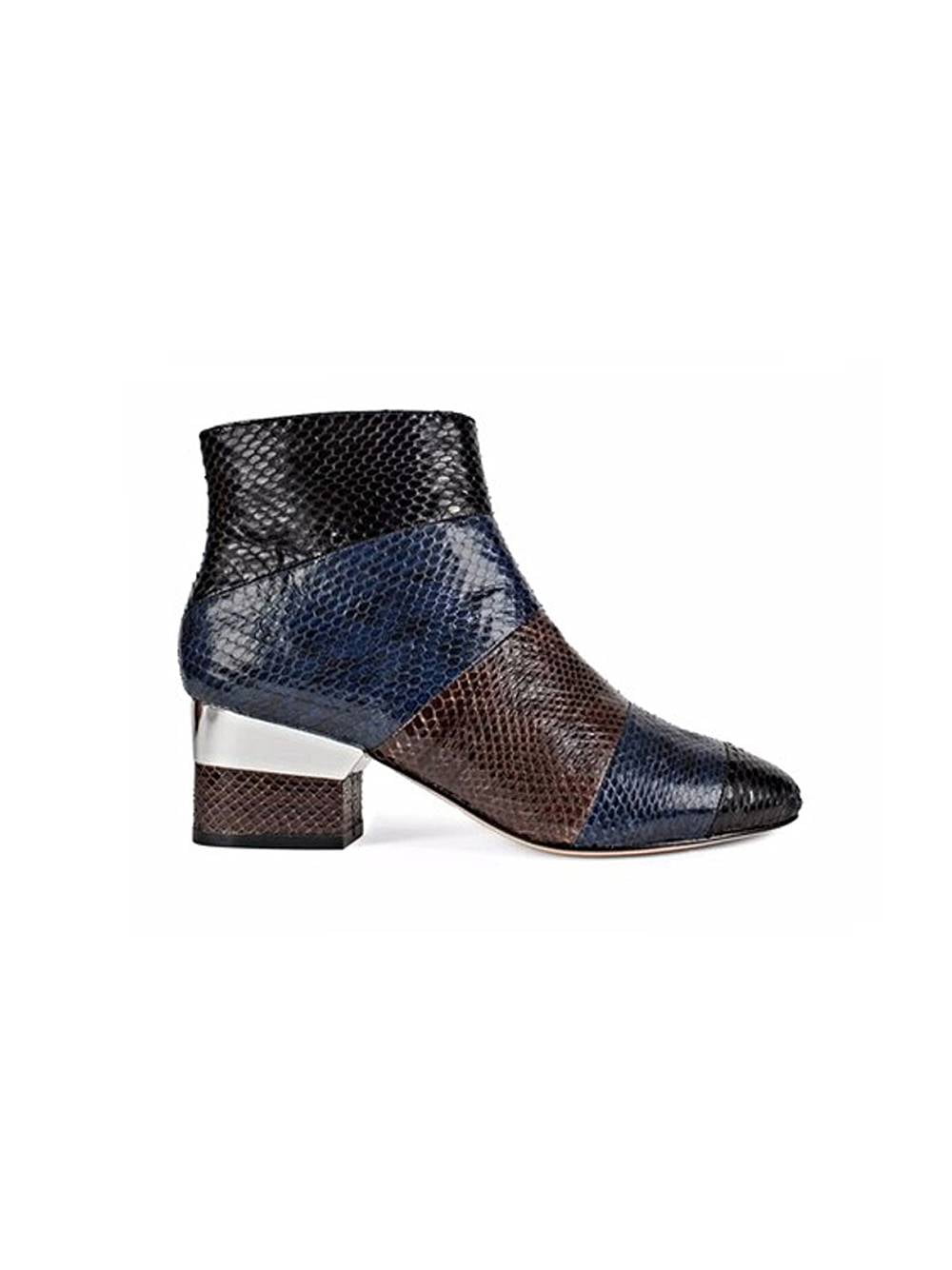 low block heel boots