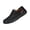 Black_007, variant on Men's Leather 2026 Summer Casual Slip-On Loafers Driving Walking Shoes,Vintage Trendy Comfy Hand-Stitching Non-Slip Dress Flats Wine 8 (EU-41)