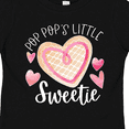 thumbnail image 4 of Inktastic Pop Pop's Little Sweetie with Pink Heart Cookie Boys or Girls Toddler T-Shirt, 4 of 5
