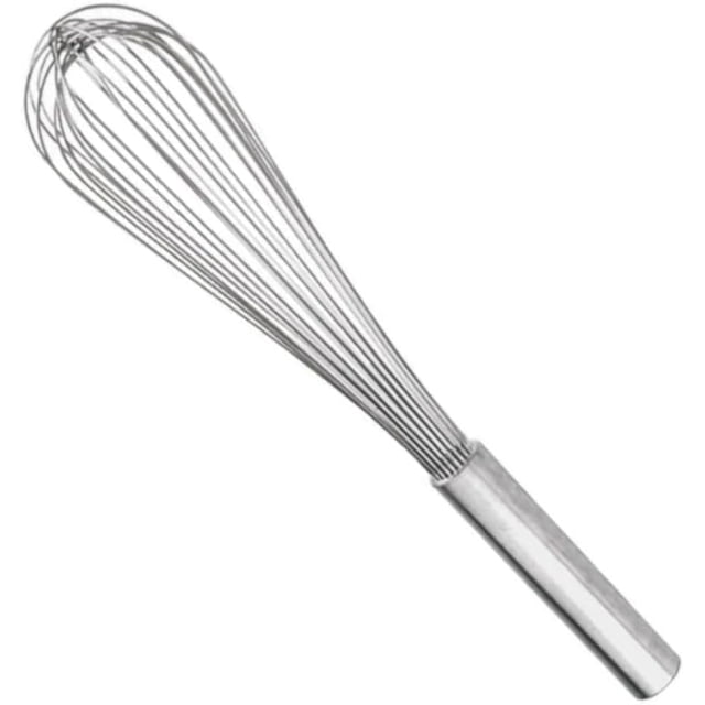 Batidor tipo piano ALEGACY acero inoxidable 40.6 cm ideal para mezclar y airear preparaciones.