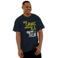 thumbnail image 5 of My Game is Ill Funny Gaming Attitude Men's Graphic T Shirt Tees Brisco Brands S, 5 of 5