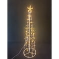 thumbnail image 2 of Hi-Line Gift Ltd. LED Metal Decorative Tree with Top Star - Warm White, 2 of 3