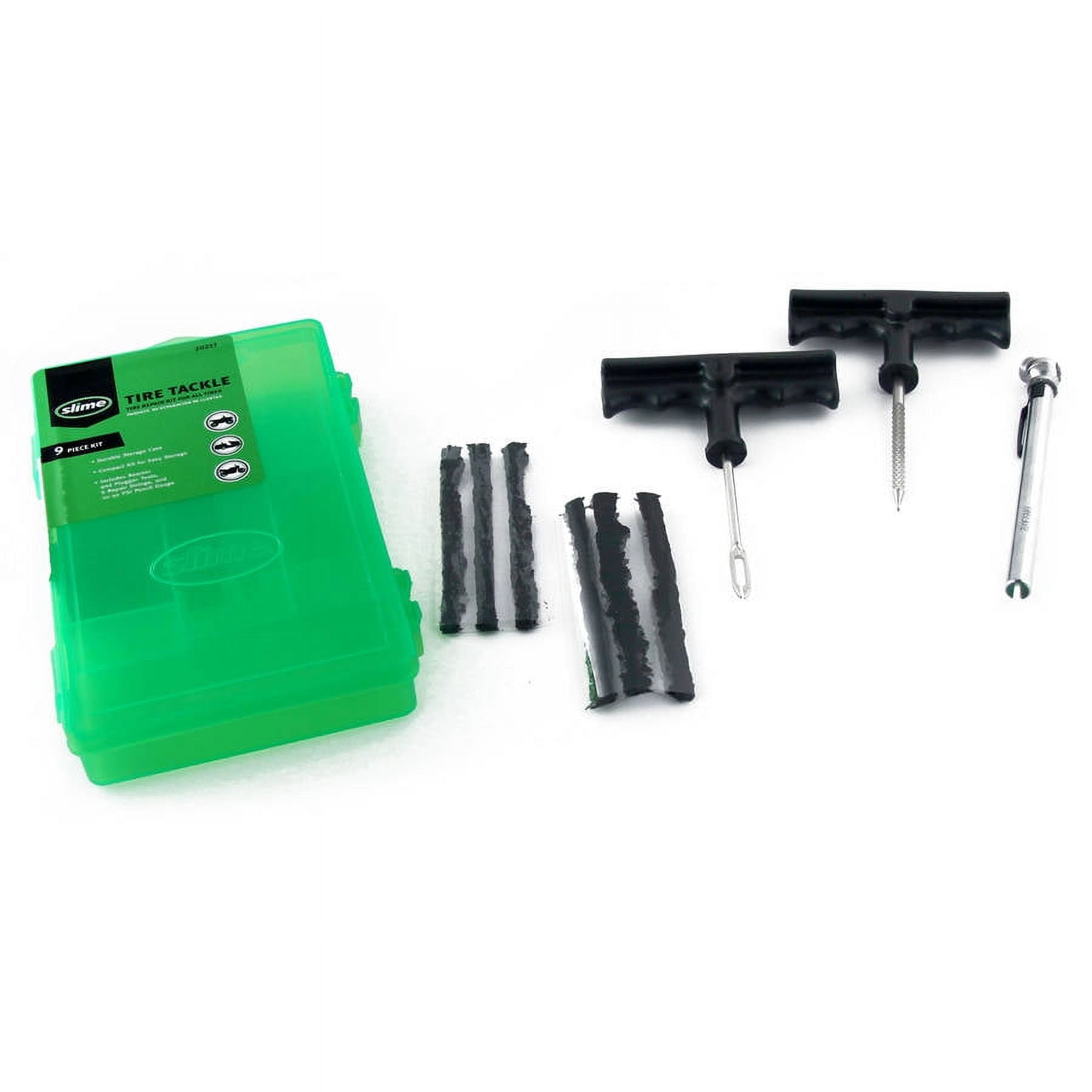 Slime 9 Piece Tire Repair Tackle Kit - 20257