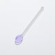 thumbnail image 3 of 2 Uds. Cucharillas de Cristal Aptas para Lavavajillas Agitadora para Agitar Barras de Café Sunnimix cucharas de cafe, 3 of 7