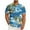 a_Sky Blue, variant on Men's Big & Tall Button Down Shirts Palm Tree Tropical Printed Short Sleeve Beach Hawaiian Shirt for Men Trendy Casual Summer Vacation Outfits 3X 4X 5X on