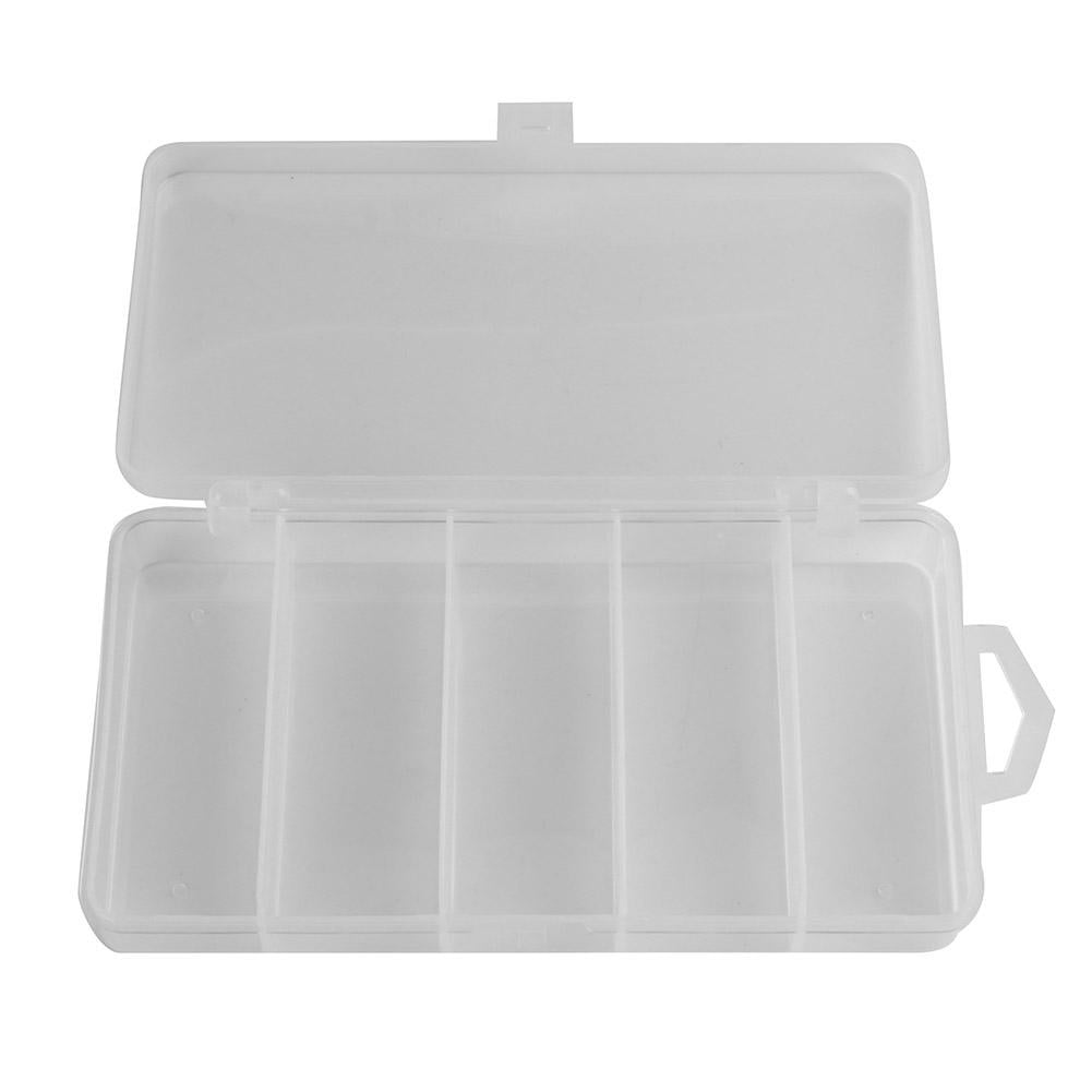 5/6/15/24 Compartments Storage Case PVC Fishing Lure Spoon Hook Bait Tackle Box 