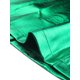 thumbnail image 5 of Allegra K Mini faldas metálicas de cintura alta con cremallera frontal Aline para mujer Verde M, 5 of 5