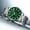 Silver belt green surface, variant on Curren 9090 Men's Business Waterproof Watch Personality Simple Steel Belt Watch Couple Watch Men