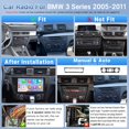 thumbnail image 3 of Radio de coche Leadfan 4G+64G con Carplay Android Auto para BMW 3, 3 of 9