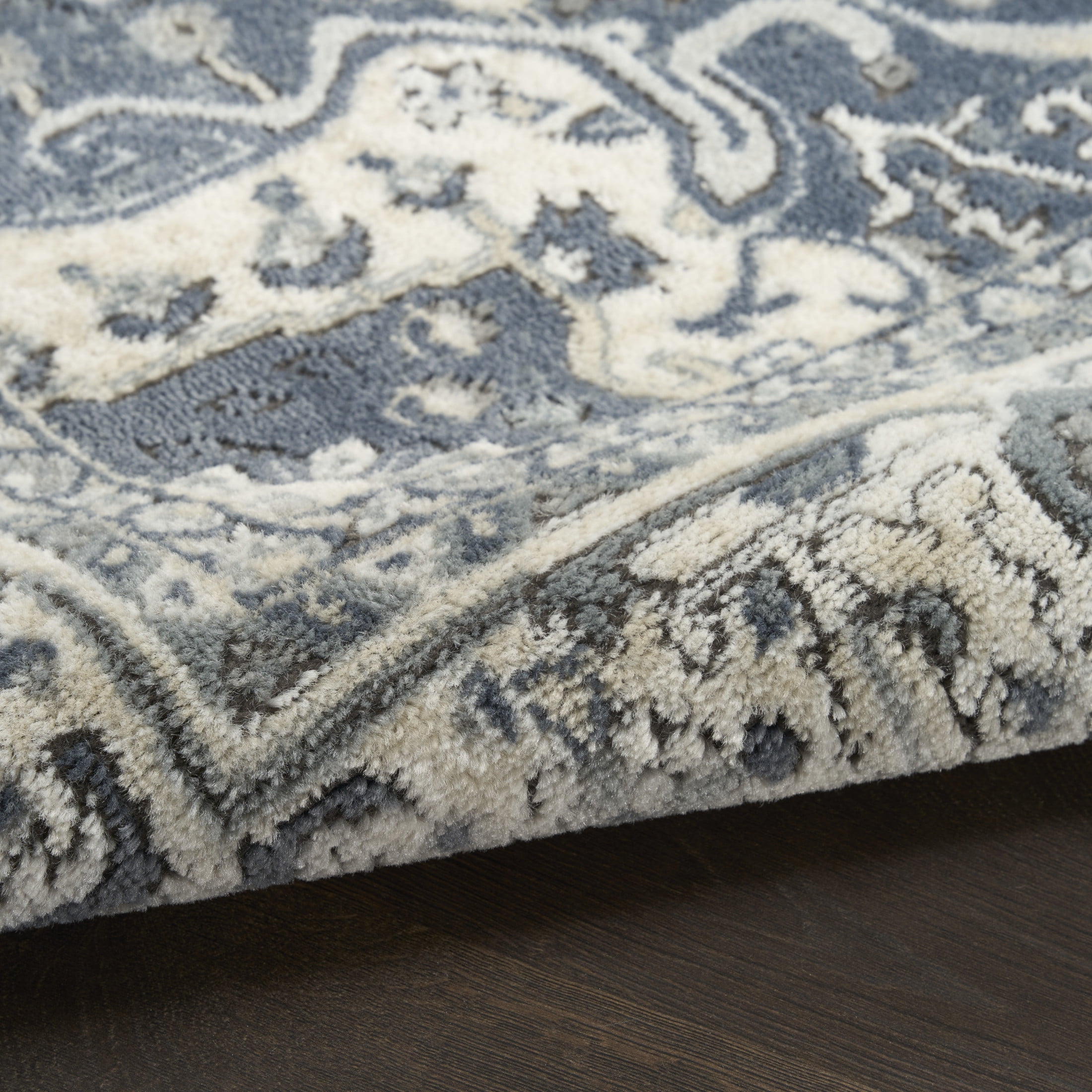 Nourison Concerto 3'9" x 5'9" Navy Ivory Indoor Rug