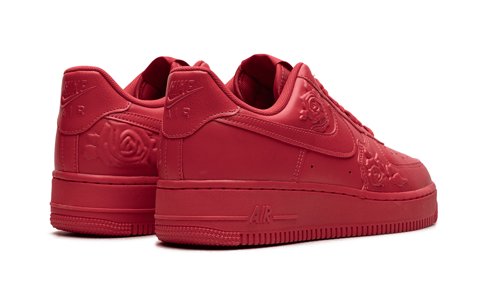 NIKE WOMENS Air Force 1 Low '07 Womens "Red Roses" HF2016 600 HF2016 600 from Stadium Goods