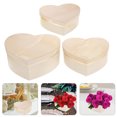 thumbnail image 3 of Caja de regalo con forma de corazón de mármol para San Valentín (3 unidades): elegante caja de regalo con flores y un diseño geométrico único, 3 of 7