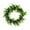 🔥 Green_Base#348, variant on Artificial Green Plant Wreath | Faux Greenery Garland Home Office Decor | 30cm Plastic Decorative | Leaf Design | Indoor Outdoor Wedding Party Ornament