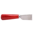 thumbnail image 4 of Cuchillo para cortar cuero, cortador de corte biselado con borde de acero inoxidable con mango de madera, 4 of 8