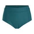 thumbnail image 6 of Kpoplk Women's High Waisted Bikini Bottom Full Coverage Bathing Suit Swim Bottoms Tummy Control Swimsuit Shorts Size L,Green, 6 of 8