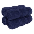 thumbnail image 1 of Juego de Paños de Algodón Americano 100% Lino Suave 600 GSM 4 piezas Navy, 1 of 9