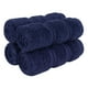thumbnail image 1 of Juego de Paños de Algodón Americano 100% Lino Suave 600 GSM 4 piezas Navy, 1 of 9