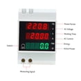 thumbnail image 2 of 100A Multi-functional Digital Din Rail Current Voltage Power Factor Meter Ammeter Voltmeter, 2 of 7