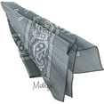 thumbnail image 4 of Motique Accessories 22 Inch Cotton Paisley Bandana, 4 of 4