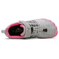 thumbnail image 4 of NORTIV 8 Women's Quick Dry Water Shoes Barefoot Sports Aqua Beach Pool Swim Surf Running Shoes SNWS221W GREY/PEACH Size 7.5, 4 of 6