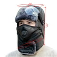 thumbnail image 3 of Teissuly Hat Male Riding Electric Bike Warm Cotton Hat Windproof Thickened Winter Ear Protection Riding Lei Feng Hat Female, 3 of 4