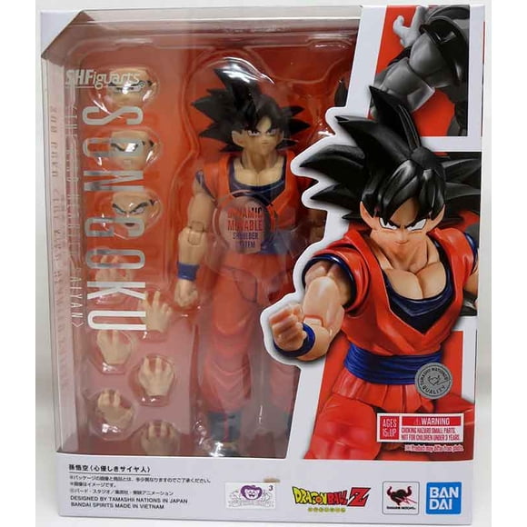Dragonball Z 6 Inch Action Figure S.H. Figuarts - Son Goku - The Kind Hearted Saiyan