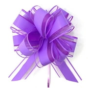 Allgala 12-pc 6 Inch Large Everyday Pull Bows-Lavender-GP92015