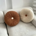 thumbnail image 7 of Patio Seat Cushions Car Seat Cushions for Driving Simple Solid Color Window Mat Futuan Dining Chair office Cushion Sofa Round Backrest Soft Skin Not Easy To Deform 16x16In, 7 of 7