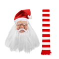 thumbnail image 1 of Máscara de Papá Noel Salvador Accesorios de juego Cosplay Carnaval Sin calcetines, 1 of 10