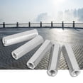 thumbnail image 1 of Ccdes Nut Fastener, Thread Nut,5pcs M8 * 50 Long Rod Nut Hex Hexagonal Sleeve Nut Standoff Threaded Fasteners, 1 of 8