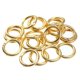 thumbnail image 3 of 20 Pcs Zinc Alloy Open Jump Rings Split Key Ring Polished Plated Spring Rings Jewelry Making Findings 4.0x28MM (Golden), 3 of 3