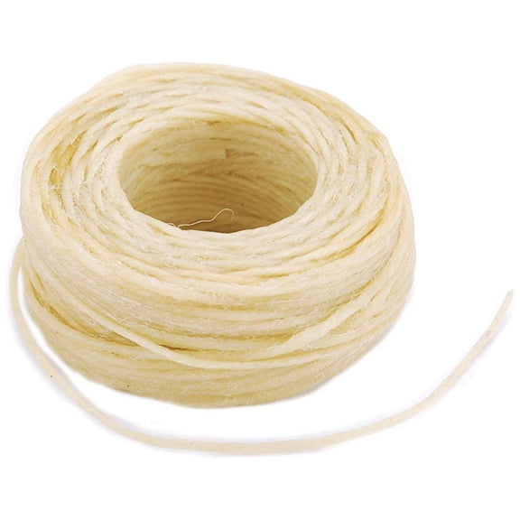 Waxed Thread 25yd-Natural