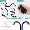 thumbnail image 3 of LED Book Light Rechargeable Hug Light Reading Lamp Hands Free , 3 Adjustable Brightness, for Reading In Bed or Reading In Car Black, 3 of 8