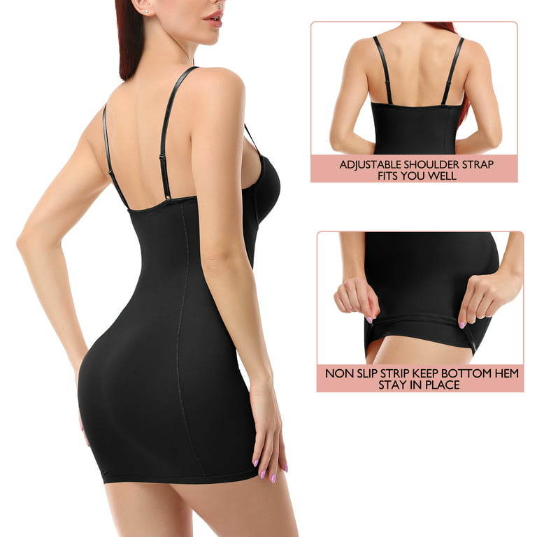 MISS MOLY Women Seamless Bodysuit Shapewear Tummy Control Body Briefer with  Built-In Bra Jumpsuit Tops