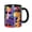 Black, variant on Cute Chicken Coffee Mug Fun Custom Ceramic Mugs 11oz Black