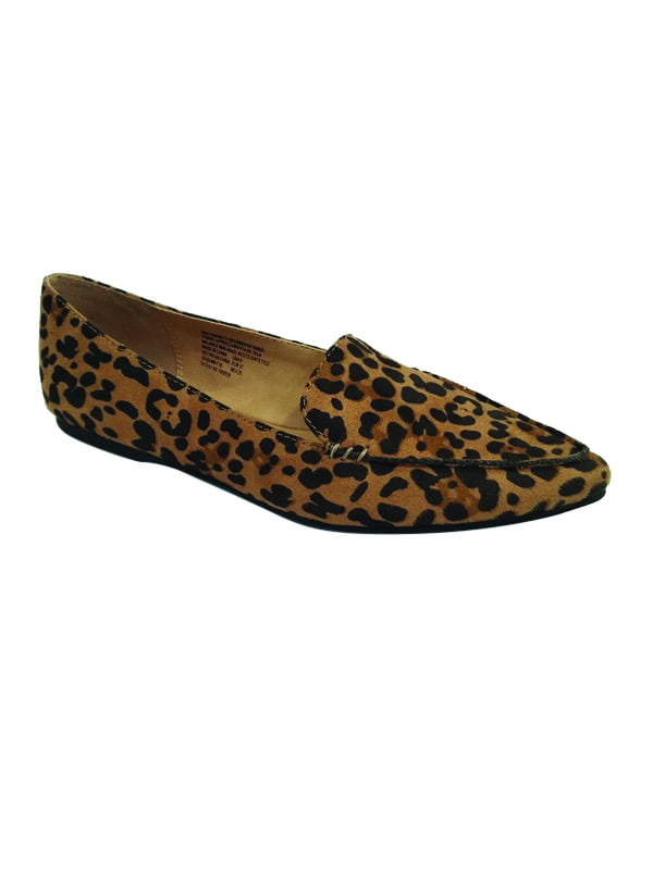 time and tru leopard loafers